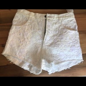 Free people hi waist shorts
